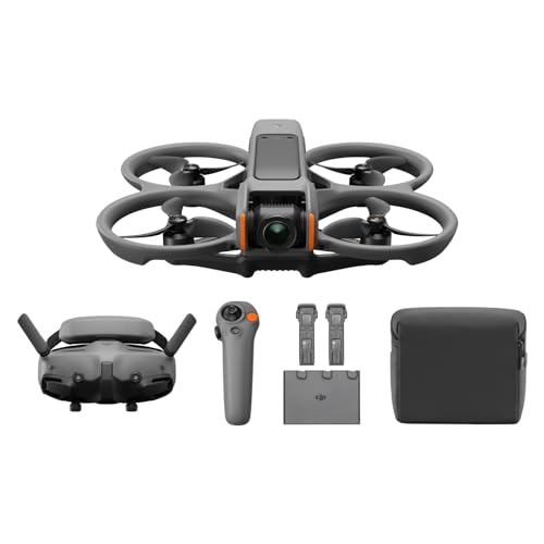 DJI Avata 2 Fly More Combo (3 Batteries), FPV Drones with Camera for Adults 4K,...
