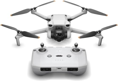DJI Mini 3, Lightweight Mini Drone with 4K HDR Video, 38-min Flight Time, True...