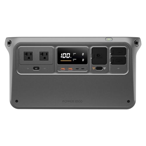 DJI Power 1000 Portable Power Station, 1024Wh LFP (LiFePO4) Battery, 70-Minute...