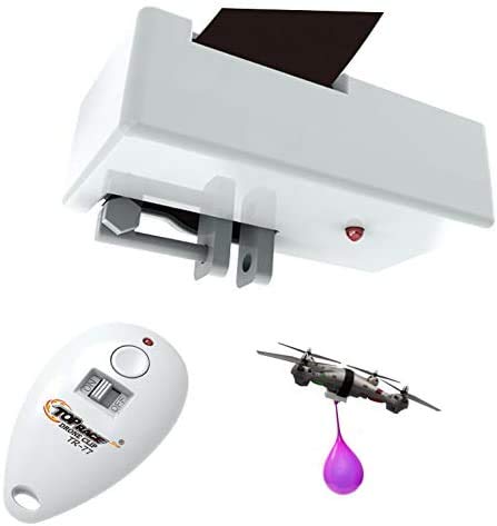 Top Race Drone Clip Remote Control Object Launcher - Drone Drop Release Device,...