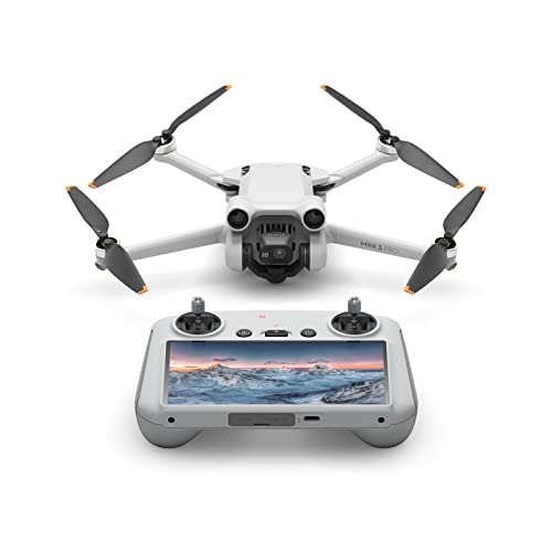 DJI Mini 3 Pro (DJI RC), Lightweight Drone with 4K Video, 48MP Photo, 34 Mins...