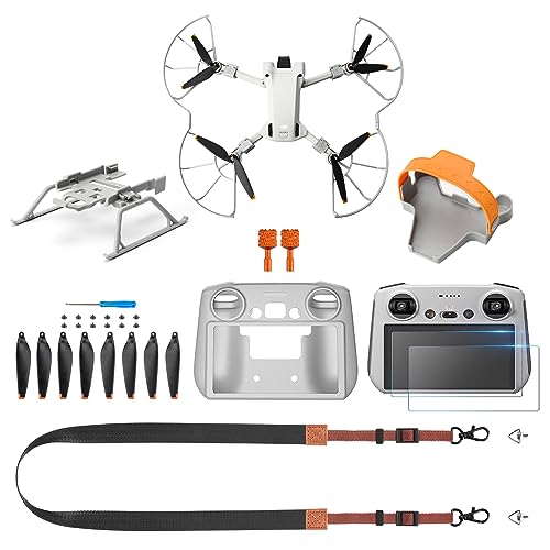 Mini 3 Pro/Mini 3 Accessories Bundle 8 in 1 Accessories kit, Propeller Holder...