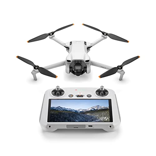 DJI Mini 3 (DJI RC) - Lightweight and Foldable Mini Camera Drone with 4K HDR...