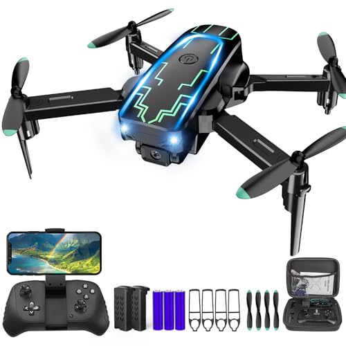 Mini Drone with Camera, Drones for Kids Adults, Boys Gifts, 1080P HD Foldable...