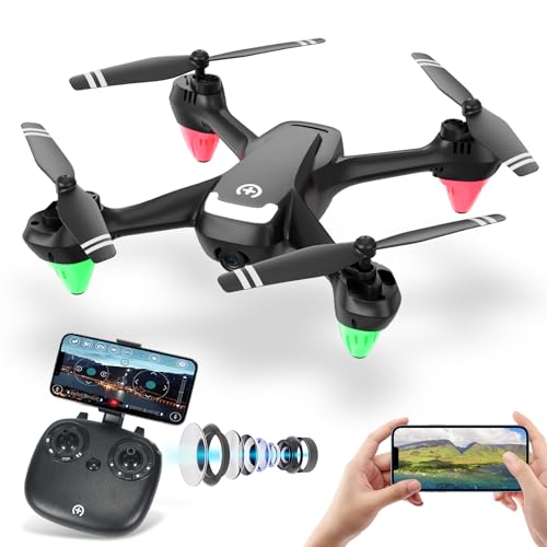Drone with Camera - 2K Camera Drones with Gravity Control and Altitude Hold, HD...