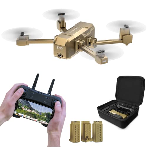 EXO Scout || Drone with Camera for Adults or Kids. Drone Kit with 3 Batteries,...