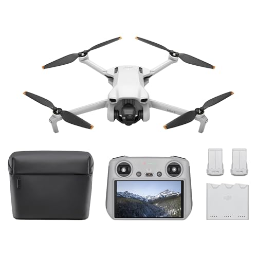 DJI Mini 3 Fly More Combo (DJI RC), Drones with Camera for Adults 4K, 3...