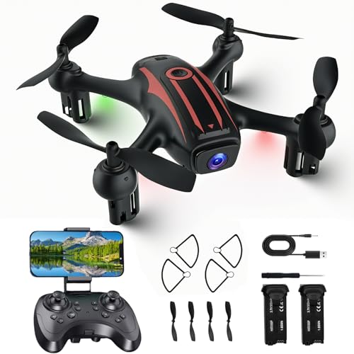 Drones for Kids 8-12, Drone with Camera 1080P for Kids Adults, FPV Drone with 2...