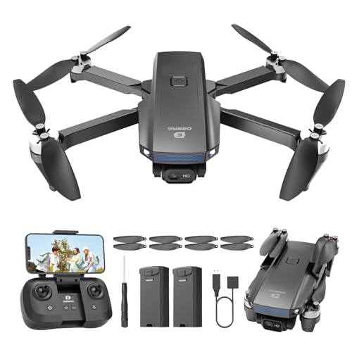 DEERC Drone with Camera 1080P, D20S FPV Mini Drones for Kids Adults Beginner;...