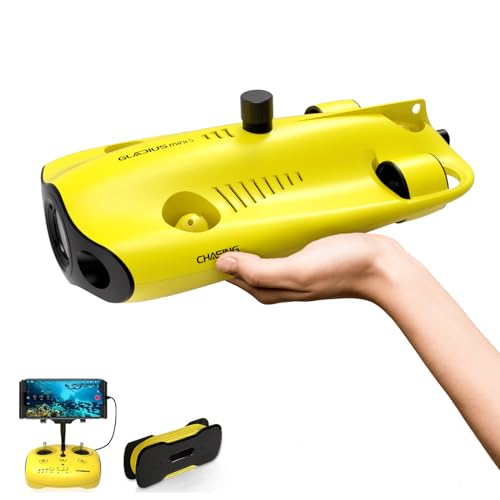 Underwater Drone, Mini S submarine drone with 4K+EIS Image Stabilization Camera...