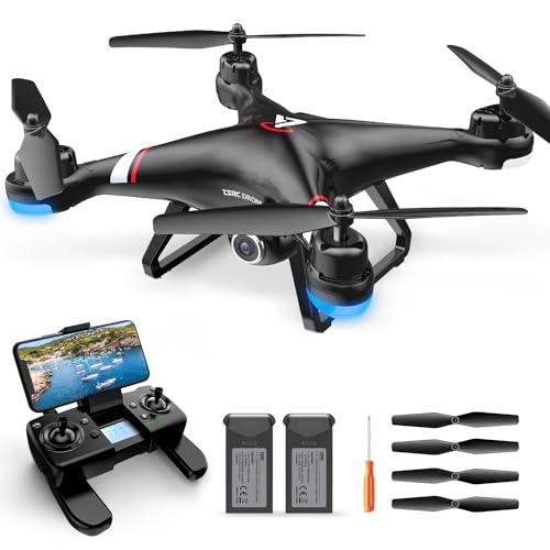 GPS Drone with 1080P HD Camera for Adults and Kids, 5G Transmission FPV Drone,...