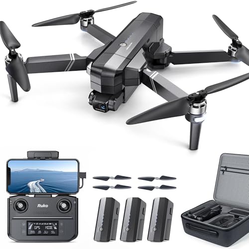 Ruko F11GIM2 Drones with Gimbal+EIS 4K Camera for Adults, 96 Min Long Flight...