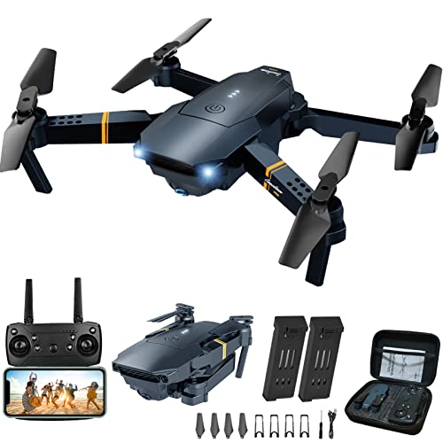 MOCVOO Drones with Camera for Adults Kids, Foldable RC Quadcopter, Helicopter...