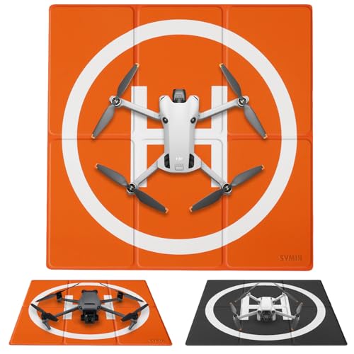 SYMIK LP500 Drone Landing Pad 20 inch (50cm) Double-Sided Waterproof (2x3 fold)...