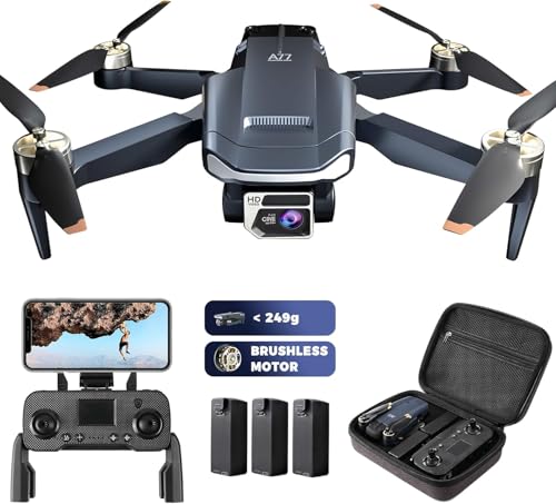 Super Enduring Brushless Motor Drone with 84 Mins Super Long Flight Time, Drone...