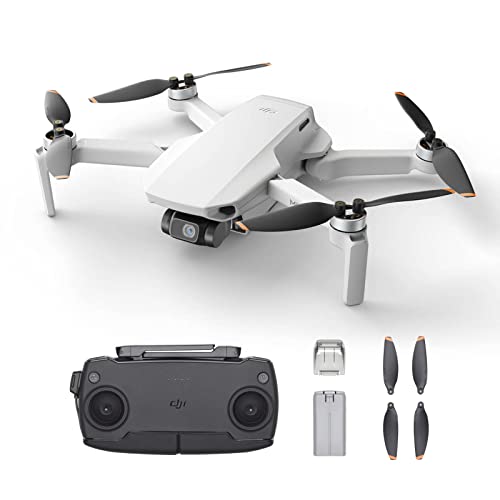 DJI Mini SE, Drone Quadcopter with 3-Axis Gimbal, 2.7K Camera, GPS, 30 Mins...