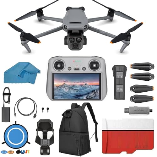 DJI Mavic 3 Pro with DJI RC, Flagship Triple-Camera Drone with 4/3 CMOS...