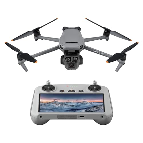 DJI Mavic 3 Pro with DJI RC, Flagship Triple-Camera Drone with 4/3 CMOS...