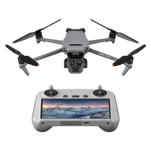 DJI Mavic 3 Pro with DJI RC, Flagship Triple-Camera Drone with 4/3 CMOS...