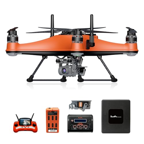 SwellPro FD3, Fisherman FD3 Fishing Drone with Bait Release 4.4LBS Payload,...