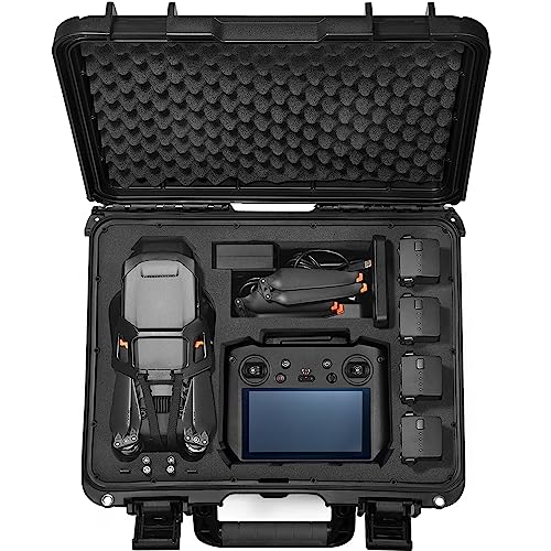 Lekufee Waterproof Hard Carrying Case Compatible with DJI Mavic 3 Cine Combo or...