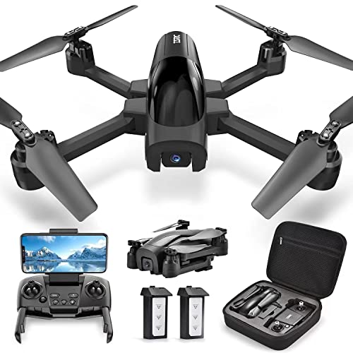 TENSSENX GPS Drone with 4K Camera for Adults, TSRC A6 Foldable RC Quadcopter...