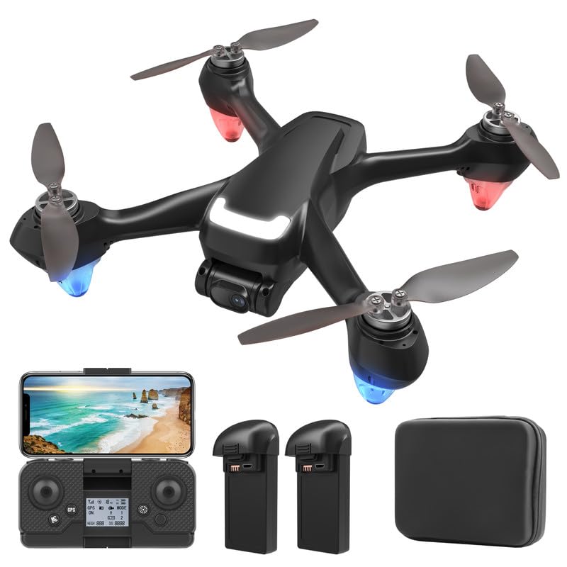 Bingchat FREEforEXCHANGE NewUpgraded GPS Drone with Camera 1080P HD, Drone for...