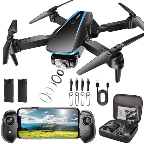RADCLO Mini Drone with Camera - 1080P HD Foldable Drone with Stable Hover,...