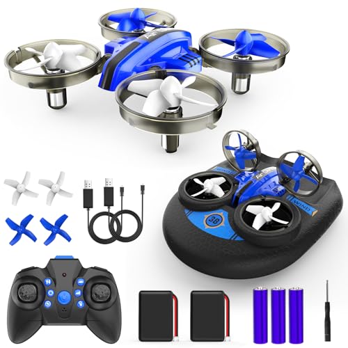 Oddire Mini Drone for Kids 8-12 & Adults, Drones & Cars 2 in 1 Toy with One Key...
