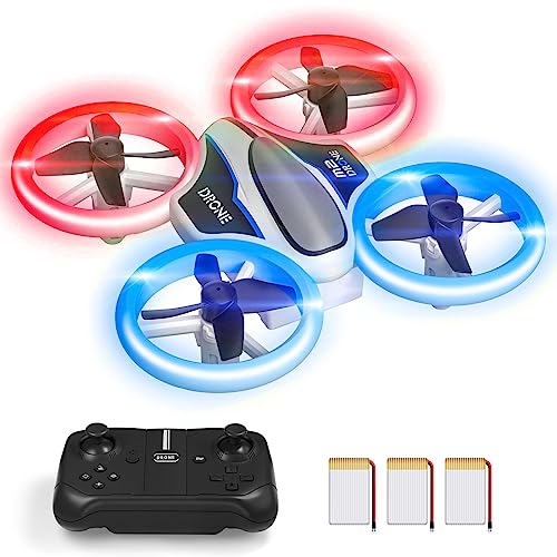 Mini Drone for Kids, Christmas Cool Toys Gifts for Boys Girls with LED Light,...