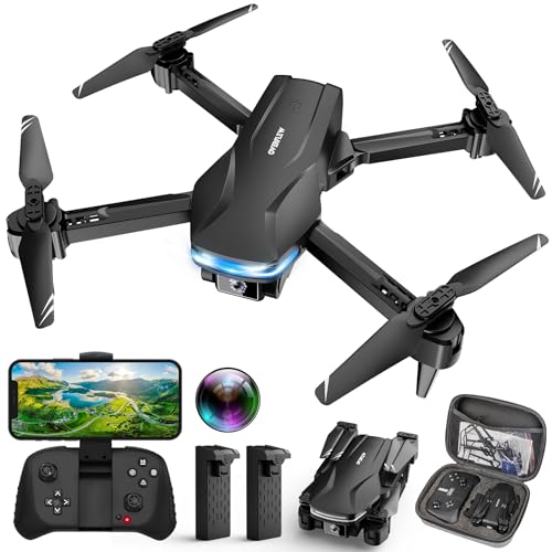 Drone with Camera 1080P HD FPV Foldable Drone for Beginners and Kids, Quadcopter...