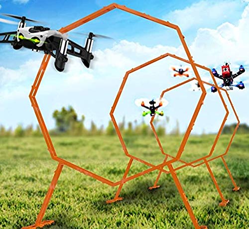 Drone Racing Obstacle Course. Easy to Build Racing Drone Kit. Create Your Own...